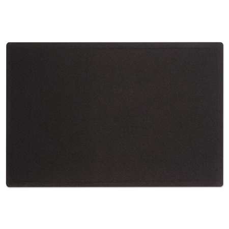 Quartet Fabric Bulletin Board 48x36", Black 7684BK